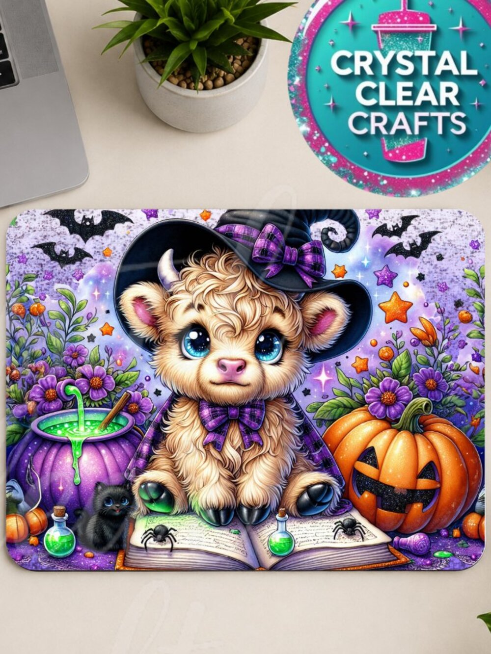 Halloween Handmade Mousepad